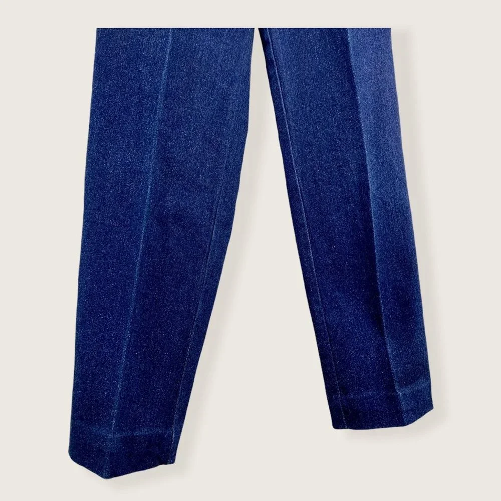 Vintage 70s Sasson Contrast Stitch Jeans Size 6 - Picture 3 of 12